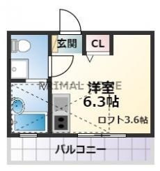 【間取り】 | グランディール妙蓮寺