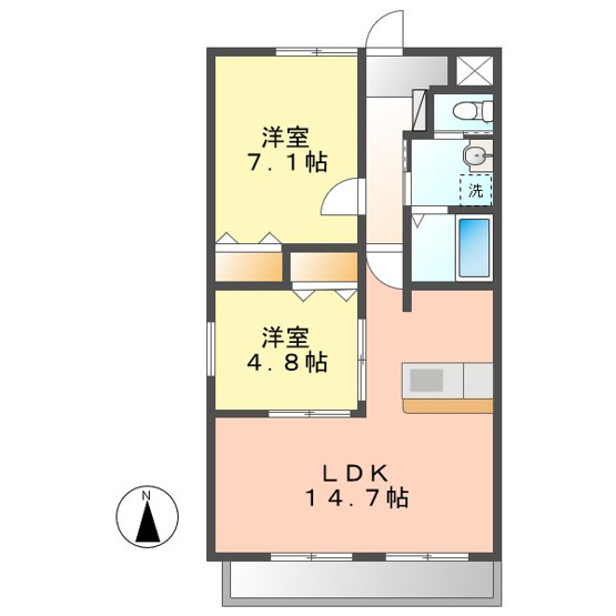【間取り】 | エレヴァート清須 | エレヴァート清須