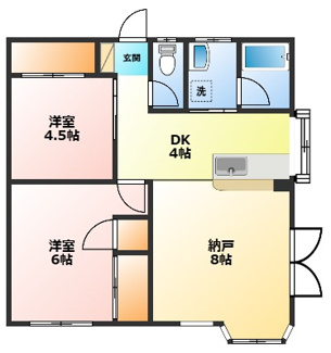 【間取り】 | コーポ西湘