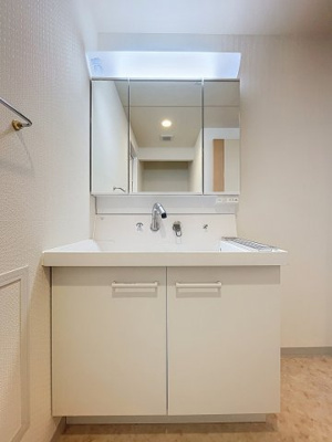 【独立洗面台】 | エスト・グランディール船橋本町 | 月額管理料無料！賃貸管理はアブレイズパートナーズにお任せを！