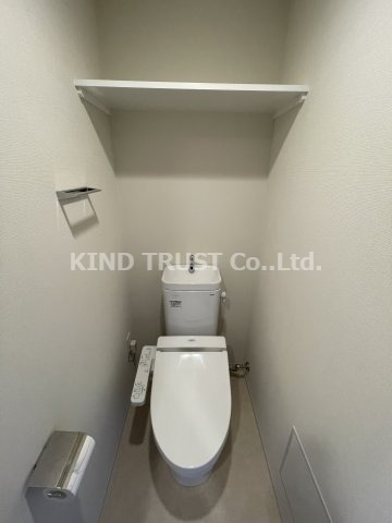 エス・キュート梅田東のトイレ|シンプルで使いやすいトイレです