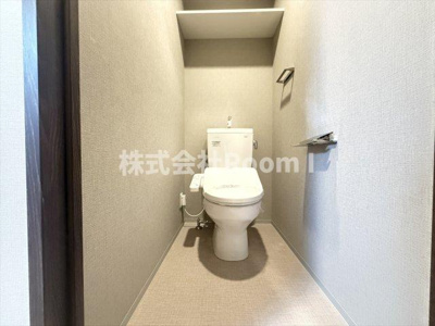 【トイレ】 | ドゥーエ天満橋 | シンプルで使いやすいトイレです