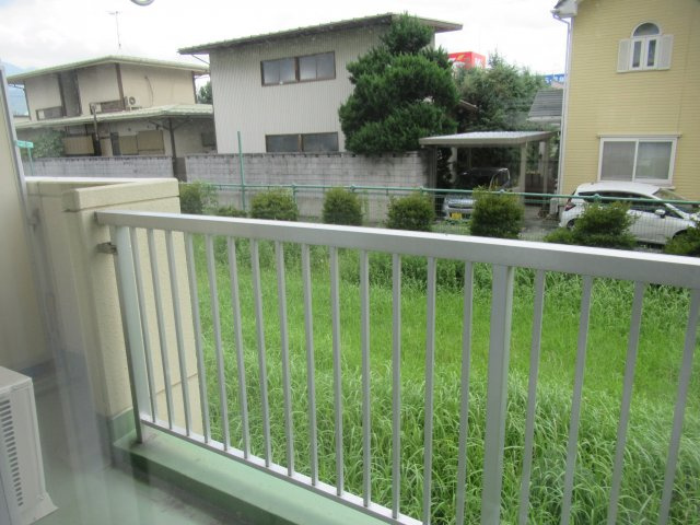 ビレッジハウス吉原1号棟のバルコニー