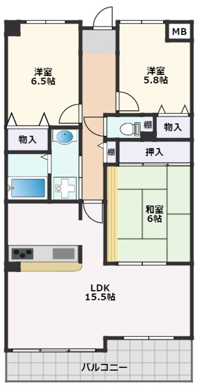 【間取り】 | メゾンクレール
