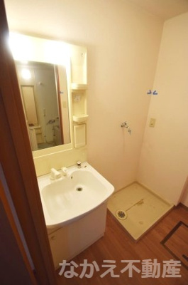 【洗面所】 | ルミナスハイム羽浦 | 広い洗面スペース