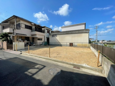 【外観】 | 芦部小・売土地・解体更地渡し・二方空き・和泉市桑原町 | 外観です