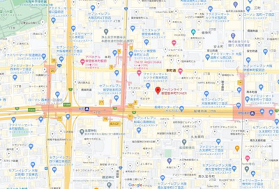 【地図】 | アーバンライフ御堂筋本町タワー
