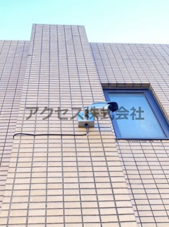 【その他共用部分】 | 防犯カメラが付いています。