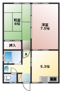【間取り】 | コーポホンマ