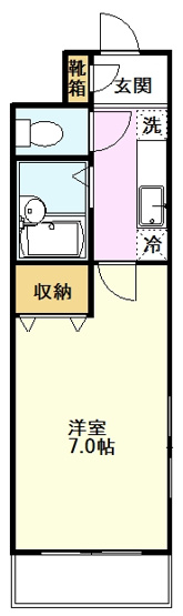【間取り】 | BRICK'S N棟