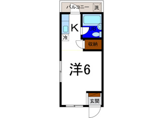 【間取り】 | コーポ・ハッピー