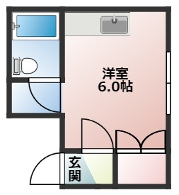 【間取り】 | 【CP対象】メゾン中田 | 間取りです