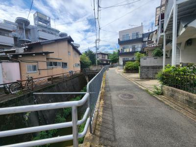 ハイツ嵯峨野の地図|前面道路