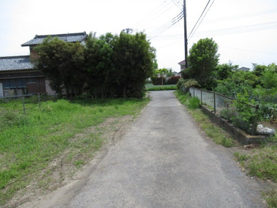 【前面道路含む現地写真】 | 深谷市蓮沼 520万 土地