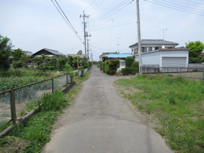 【前面道路含む現地写真】 | 深谷市蓮沼 520万 土地