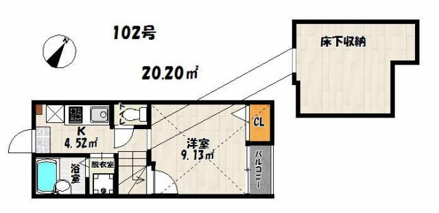 【間取り】 | パームコート博多駅前