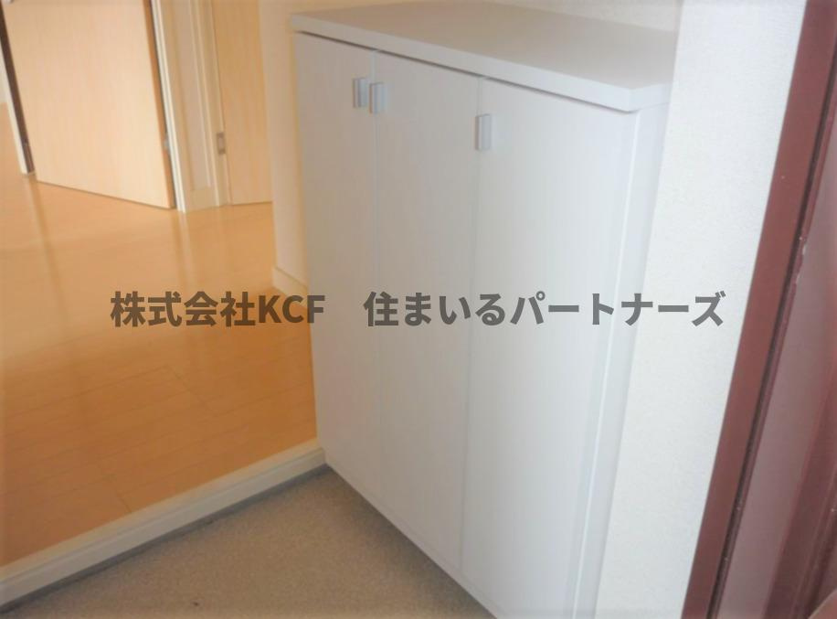 カルム国分の玄関|落ち着いた玄関です