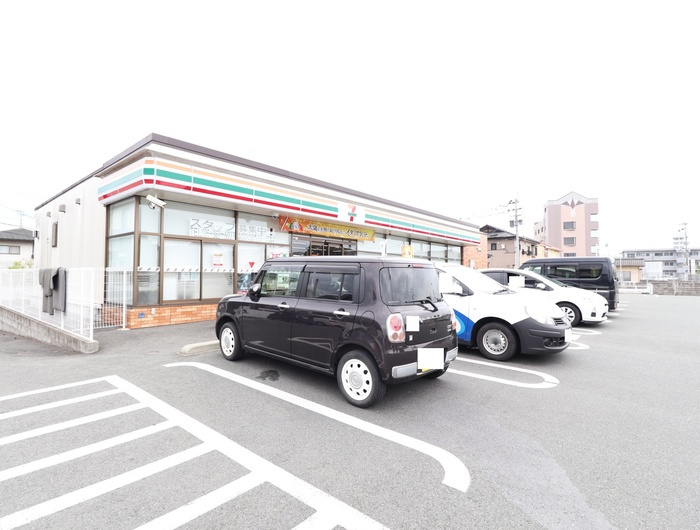 熊本市東区江津１丁目のアパートの周辺
