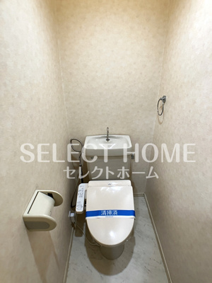 【トイレ】 | 小豆坂シャンテ | ゆったりとした空間のトイレです