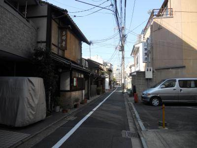パルティール五条の周辺|前面道路