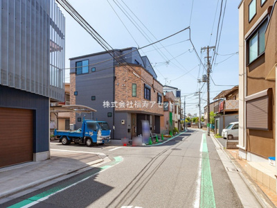 【前面道路含む現地写真】 | 《堀切菖蒲園駅 徒歩11分》堀切6丁目新築戸建　全2棟