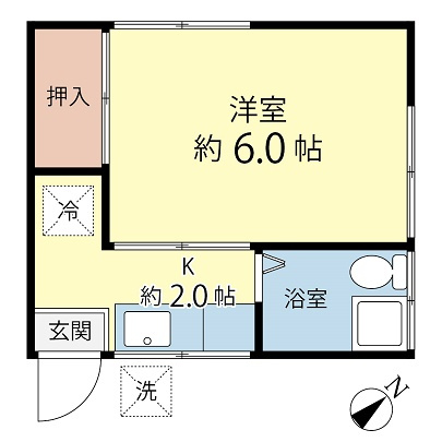 コーポ辻の間取り