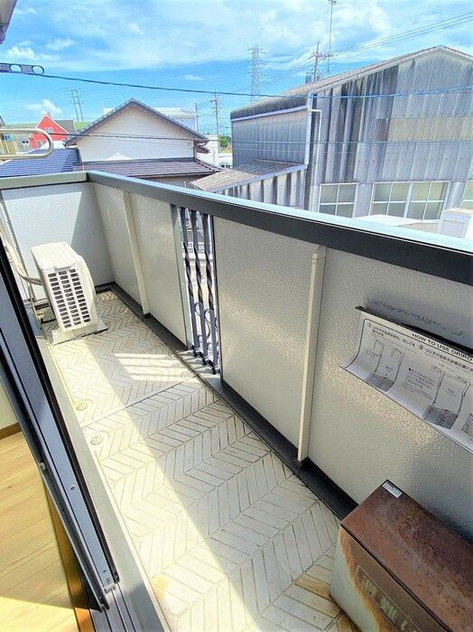 ジュネス美彩　　刈谷市近郊の賃貸はクラスホーム刈谷店のバルコニー