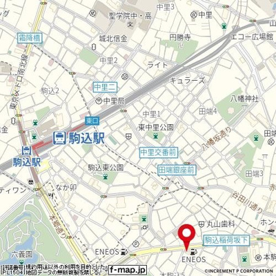 【地図】 | 駒込グローリア初穂