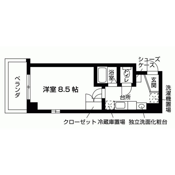 Avenir朱雀の間取り