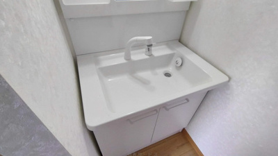 【独立洗面台】 | ハウスＫ | 独立洗面化粧台が付いています