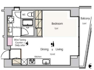 【間取り】 | ワインアパートメント