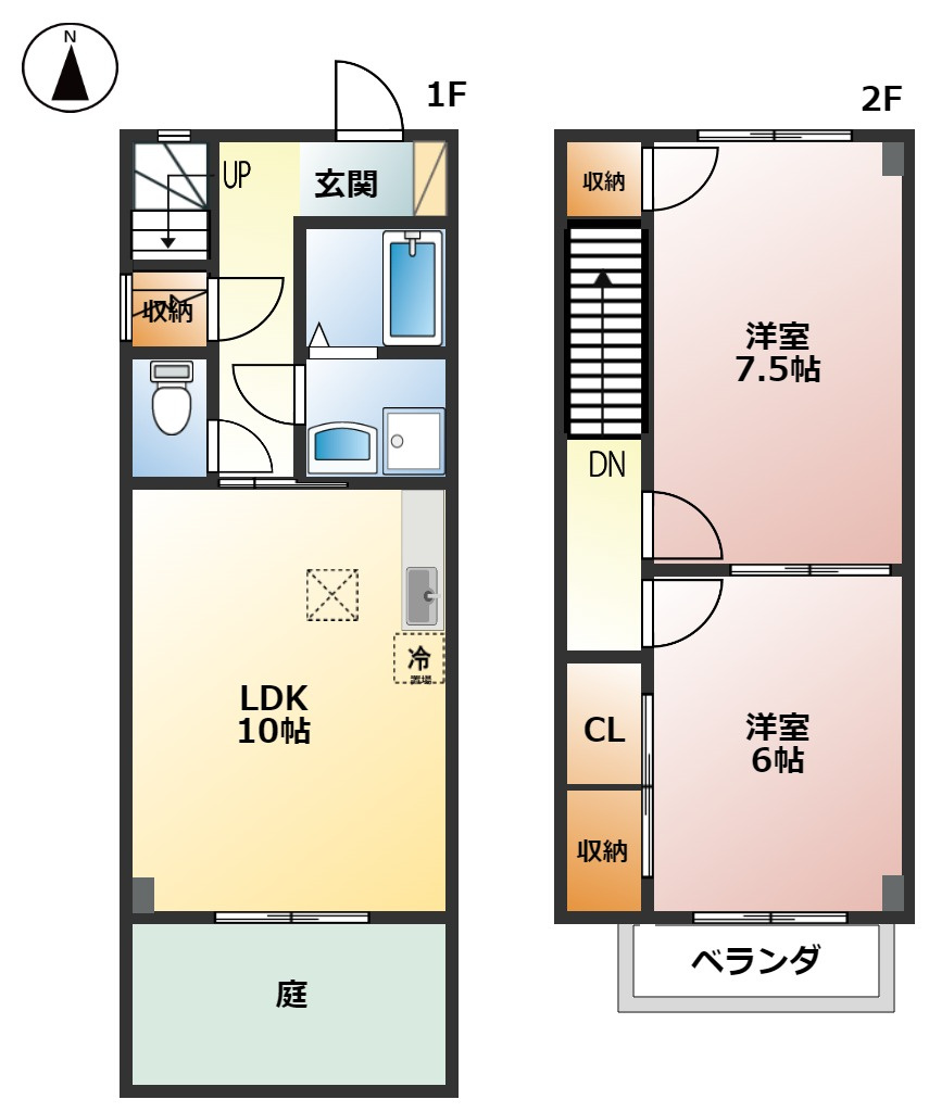 La・ Copainの間取り