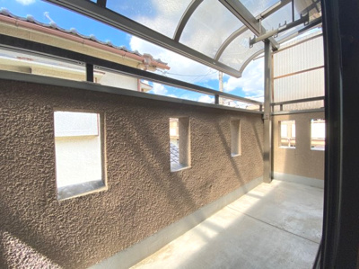 【バルコニー】 | 豊中市春日町４丁目貸家