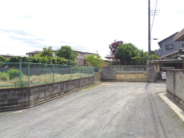 【前面道路含む現地写真】 | 本庄市児玉町金屋　売地
