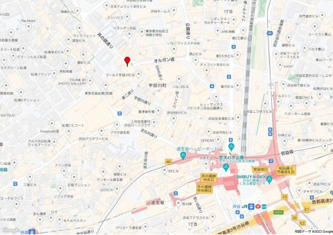 SANWA SHIBUYA Bldg.の地図