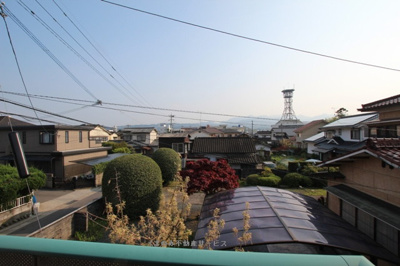 【展望】 | WILLDM三本松 | 2階からの眺め　E号室　2015年4月17日撮影