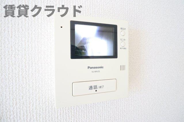 クレールシャンブル　Bのセキュリティ|TVモニターホン付きでセキュリティ面も安心！