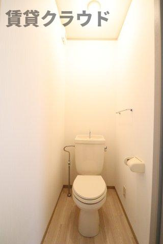 クレールシャンブル　Bのトイレ|トイレもきれいです