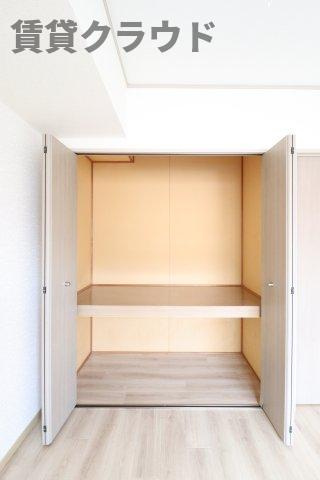 クレールシャンブル　Bの収納|ちょっとした収納スペースも充実しています