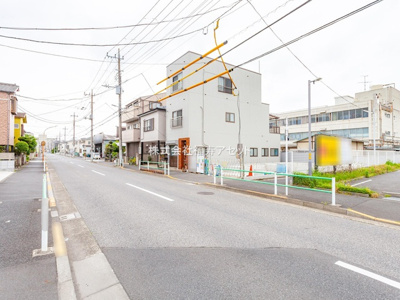 【前面道路含む現地写真】 | 葛飾区新宿3丁目新築戸建1期