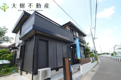 【外観】 | 海老名市中新田4丁目　中古戸建て　【仲介手数料無料】 | リフォーム完了しました！内見可能です♪【仲介手数料無料でご紹介可能です】大樹不動産