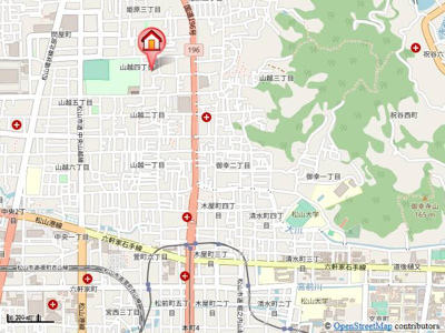 【地図】 | ディアコート･Ｍ