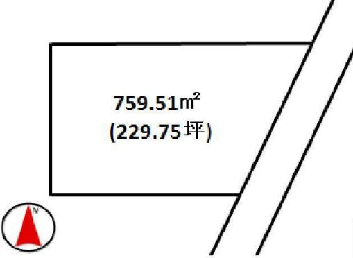 神川町大字新里　土地590の土地図