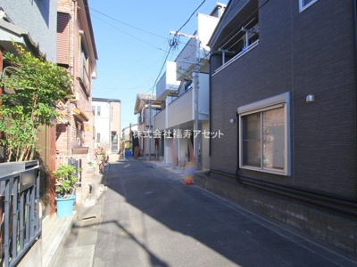 【前面道路含む現地写真】 | 葛飾区水元4丁目新築分譲住宅