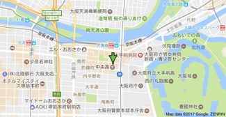 【地図】 | グランシス天満橋