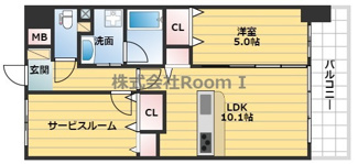 【間取り】 | ATKレジデンスなにわ橋