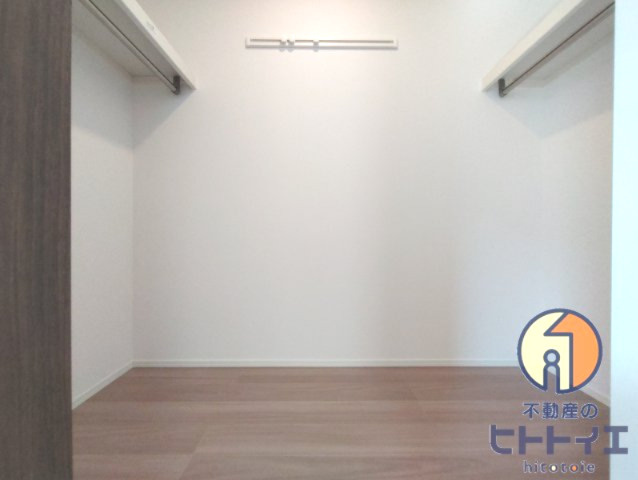 D-roomプラムの収納|ウォークインクローゼットです♪