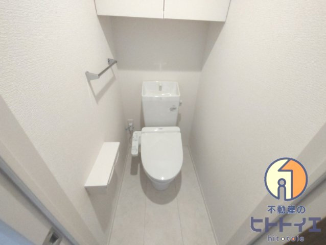 D-roomプラムのトイレ|温水洗浄便座付きのトイレです♪