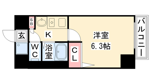 【間取り】 | エステムプラザ　ミッドプレイス