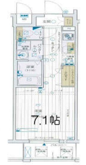 【間取り】 | レジュールアッシュ梅田リュクス